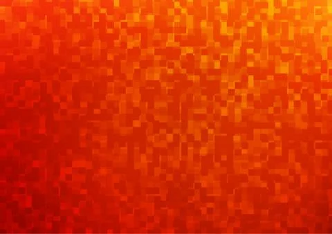 Light Red, Yellow vector cover in polygonal style. Illustrazione stock