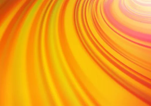 Light Red, Yellow vector glossy bokeh pattern. Illustrazione stock