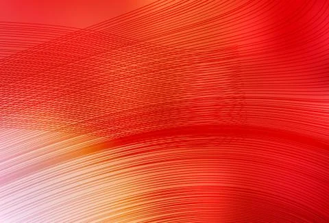 Light Red, Yellow vector layout with wry lines. Stock Illustration