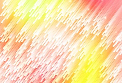 Light Red, Yellow vector layout with flat lines. Stock Illustration