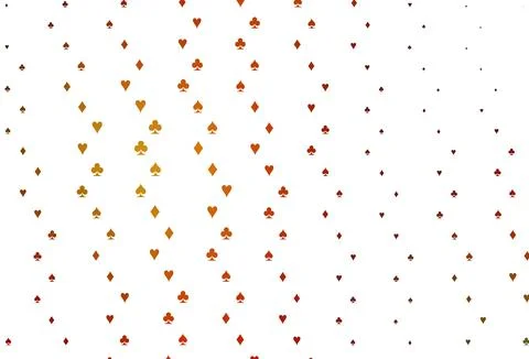 Light Red, Yellow vector layout with elements of cards. 스톡 일러스트