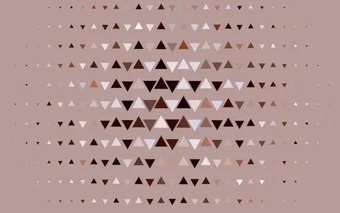 Light Red, Yellow vector layout with lines, triangles. 스톡 일러스트