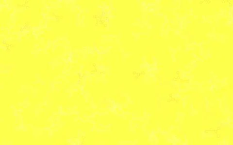Light Red, Yellow vector pattern with artificial intelligence network. Stock Illustration