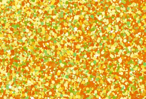 Light Red, Yellow vector pattern with spheres. Illustrazione stock