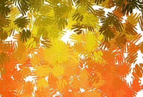 Light Red, Yellow vector pattern with sharp lines. Stock Illustration