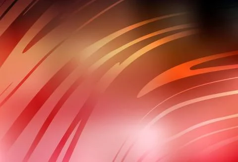 Light Red, Yellow vector pattern with lines. Stock Illustration