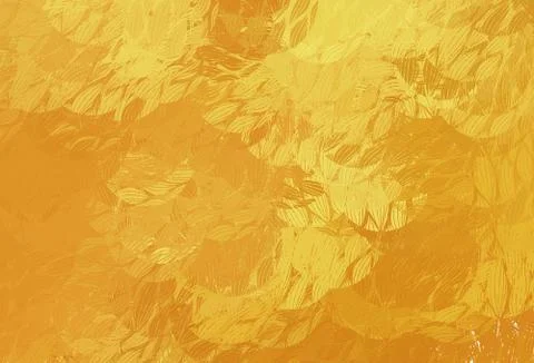 Light Red, Yellow vector pattern with random forms. Illustrazione stock