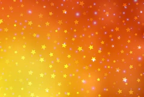 Light Red, Yellow vector pattern in Christmas style. Stock Illustration