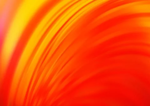 Light Red, Yellow vector pattern with liquid shapes. イラスト素材