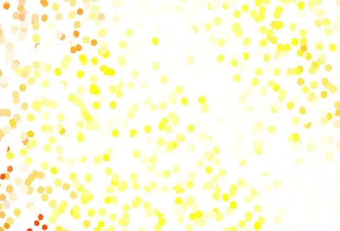 Light Red, Yellow vector pattern with random forms. 库存插图