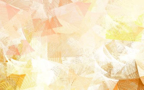 Light Red, Yellow vector pattern with sharp lines. Illustrazione stock