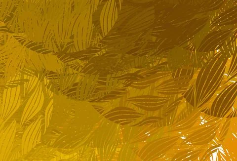 Light Red, Yellow vector pattern with random forms. 库存插图