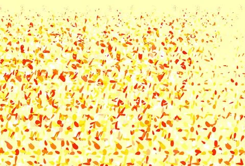 Light Red, Yellow vector pattern with spheres. イラスト素材