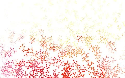 Light Red, Yellow vector pattern with artificial intelligence network. イラスト素材