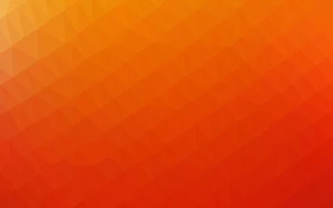 Light Red, Yellow vector polygonal background. Stock Illustration