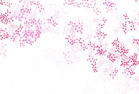 Light Red, Yellow vector template with artificial intelligence structure. 库存插图