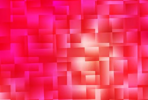 Light Red, Yellow vector template with rhombus. Stock Illustration