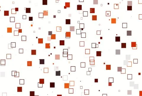 Light Red, Yellow vector texture with rectangular style. Stock Illustration