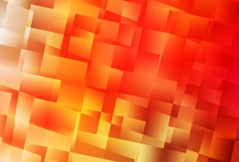Light Red, Yellow vector texture in rectangular style. Stock Illustration