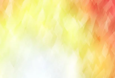 Light Red, Yellow vector texture in rectangular style. Stock Illustration