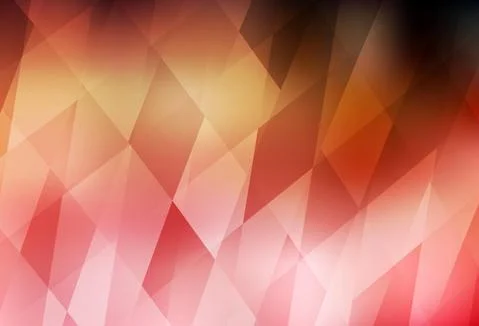 Light Red, Yellow vector texture in rectangular style. Stock Illustration