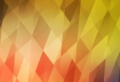 Light Red, Yellow vector texture in rectangular style. 스톡 일러스트