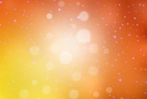 Light Red, Yellow vector texture in birthday style. Stock Illustration