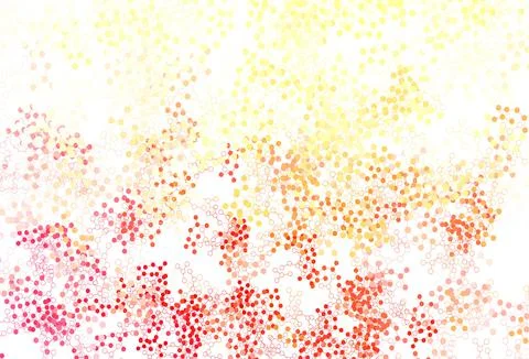 Light Red, Yellow vector texture with artificial intelligence concept. 스톡 일러스트