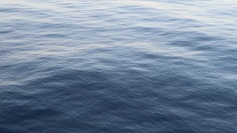 Light reflected and refracted off the sea.  Abstract wave surface and texture Stock Footage 253996228