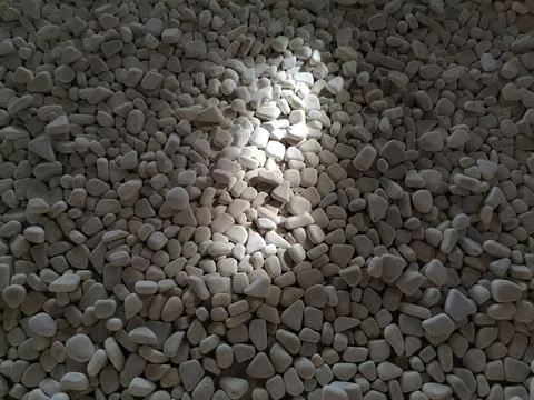 The light reflected on the stones. Stock Photos
