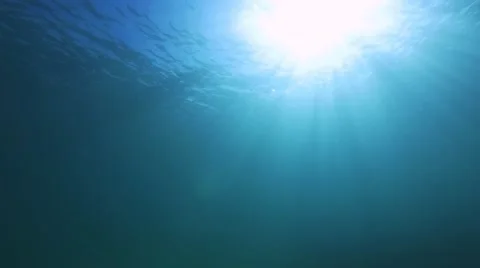 Light reflected in water Stockbeeldmateriaal 49648698