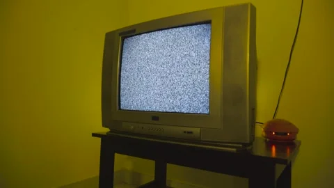 Light reflecting on Tv 4k stable short Video stock 252211520