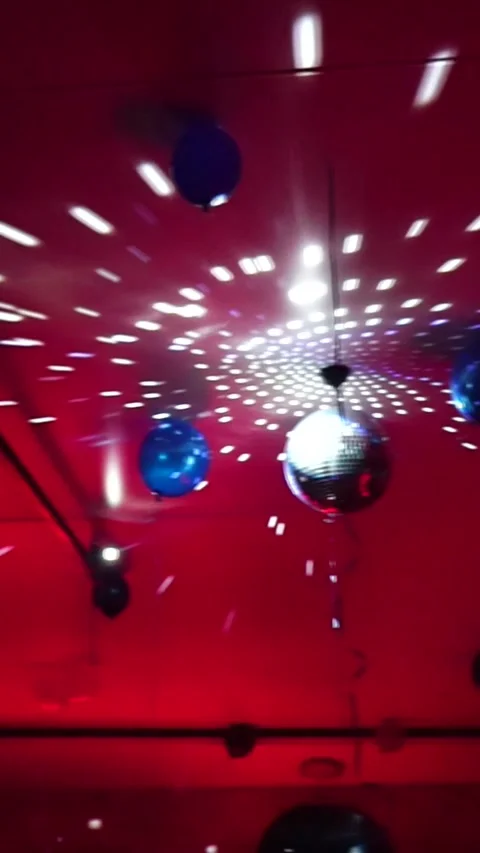 Light, reflection,  abstract, night,  club, evening, Video stock 312004867