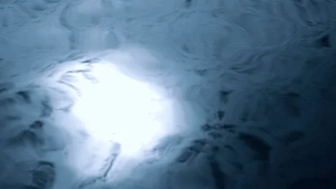 Light Reflection on Water Blur, Light reflection on water slow motion Stock Footage 160340086