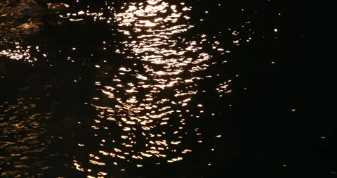 Light Reflection in the water Stock Footage 320438106