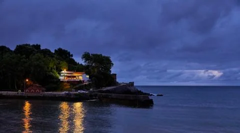 Light reflections at the beach Stock Photos