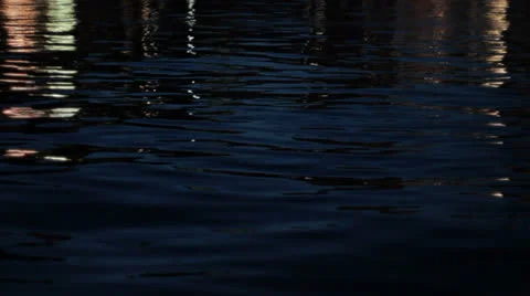 Light reflectons in the water 01 Stock Footage 27216253