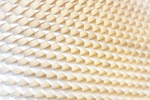 Light refraction in hexagon pattern, London Fotos de archivo