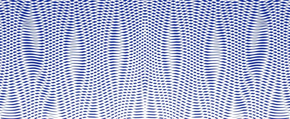 Light reticulated vector texture of lines and moire effect. Stock Illustration