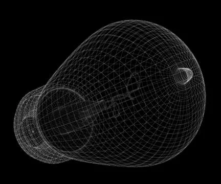 Light retro Bulb Stock Illustration