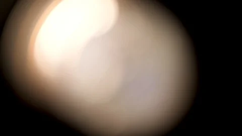 Light revealing a round shape brighting the margins Stock Footage 104556210