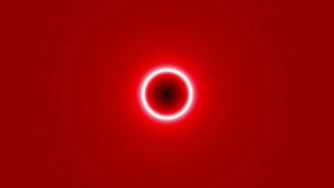 Light rings in fast motion like strobo effects Stock Footage 83495892