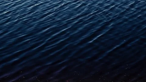 Light ripple on the water surface Stock Footage 76658792