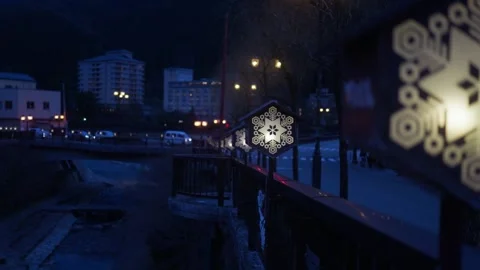 A light by the riverside Stock Footage 330872047