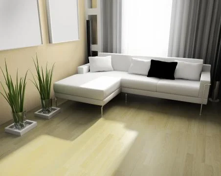 Light room Stock Illustration