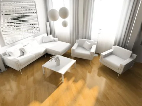 Light room Stock Illustration