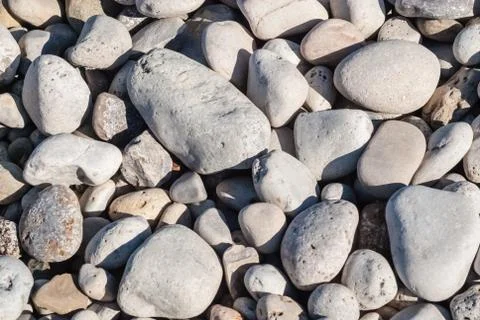 Light rounded stone background Stock Photos