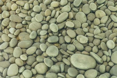Light sea pebbles Stock Photos