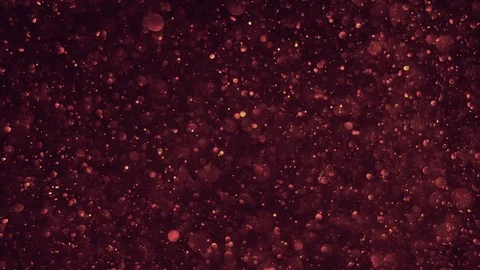 Light seamless transparent bokeh bubbles raising up smoothly in the air on dark Stock Footage 116094854