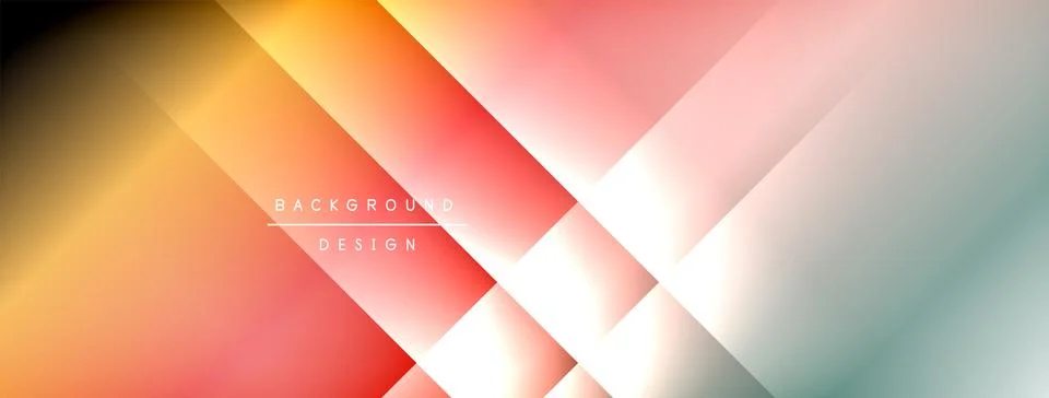 Light shadow lines dynamic gradient background Illustrazione stock
